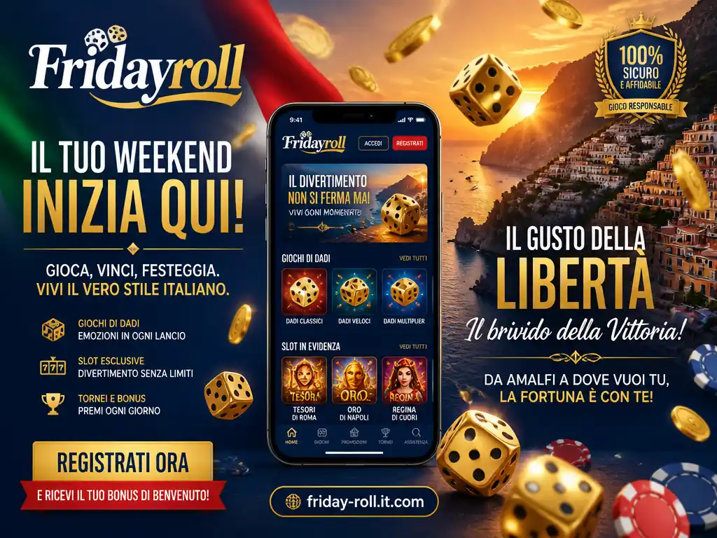 Fridayroll casino online bonus giochi